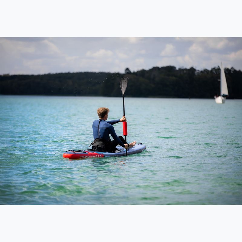 Felfújható SUP deszka szett AQUASTIC Touring Pro 14'0" dark blue 21