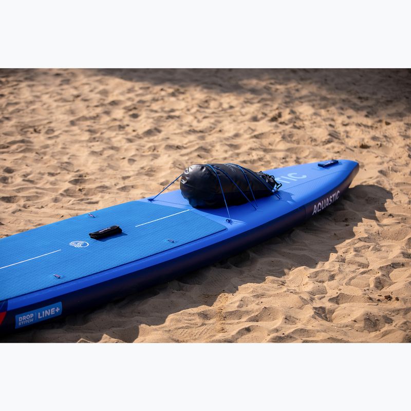 Felfújható SUP deszka szett AQUASTIC Touring Pro 14'0" dark blue 23