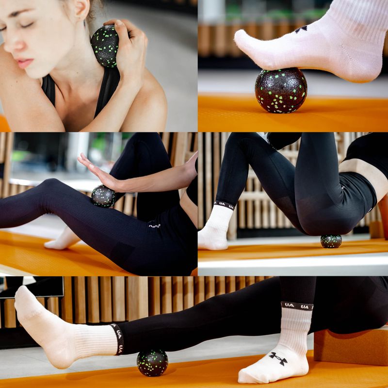 XTREXO TRX-MST030 kis fekete/sárga masszázs szett 4