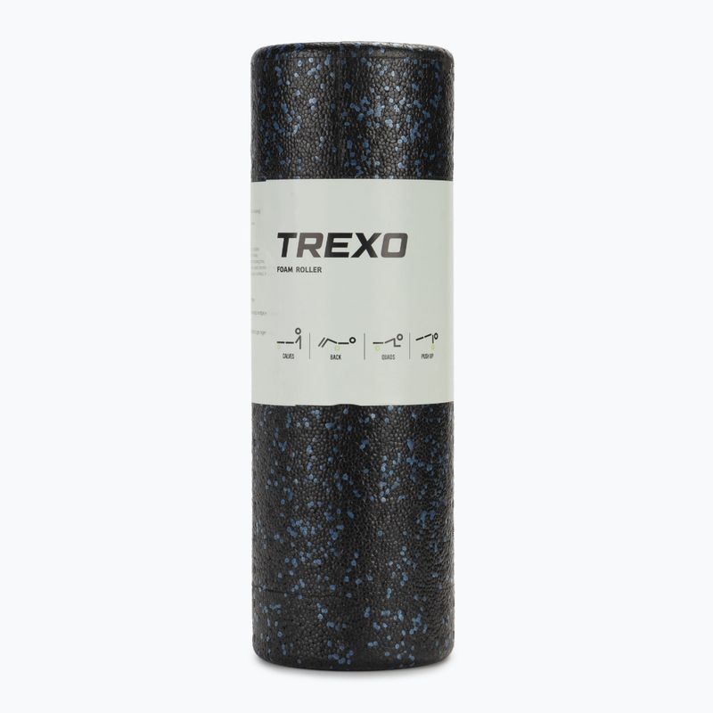 TREXO TRX-MSR045 masszázshenger 45 cm fekete/kék 5