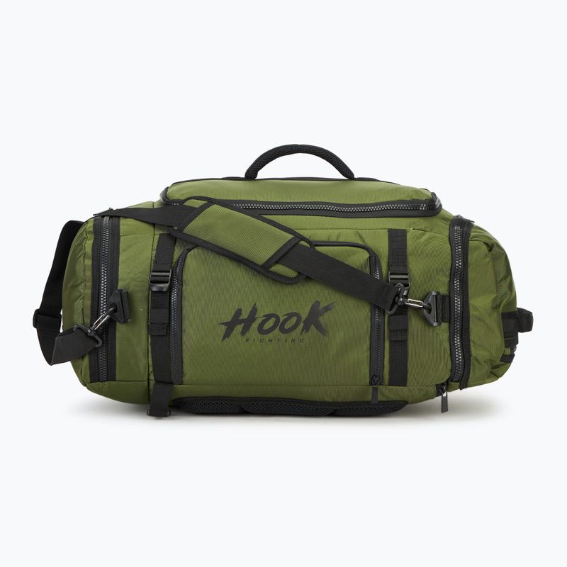 Hátizsák/táska 2in1 HOOK FIGHTING Camp Duffel Bag 41 l zöld 14