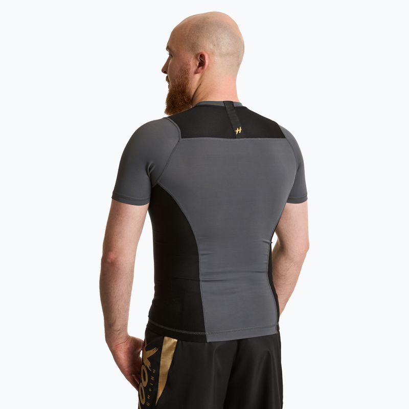 Férfi Rashguard HOOK FIGHTING Base fekete 4