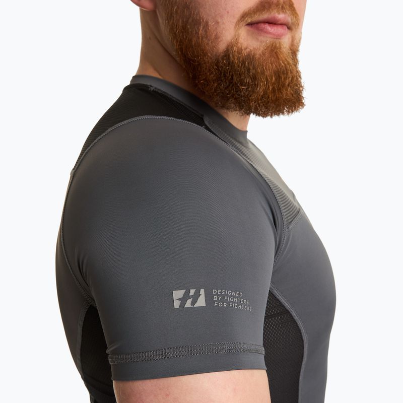 Férfi Rashguard HOOK FIGHTING Base fekete 7