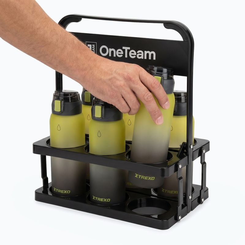 Kulacstartó OneTeam Water Bottle Carries black 2