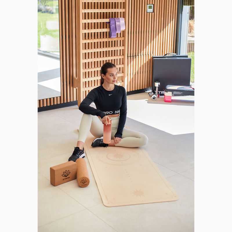 Jógaszőnyeg XTREXO TXO-B4Z001-BZ 6 mm világosbarna 8