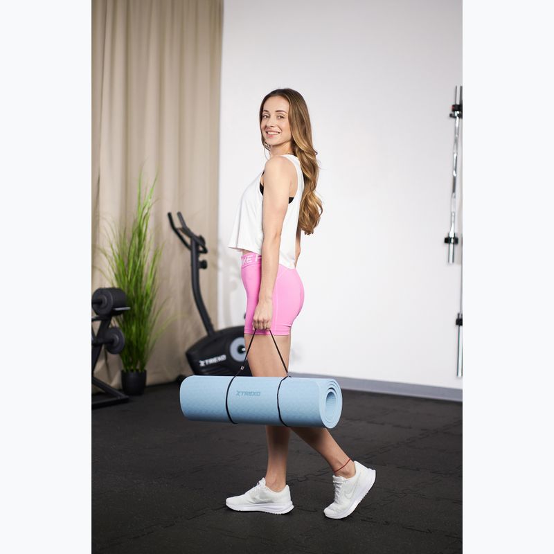 Edzőszőnyeg XTREXO comfort 10 mm TXO-B4Z003-BL blue 8