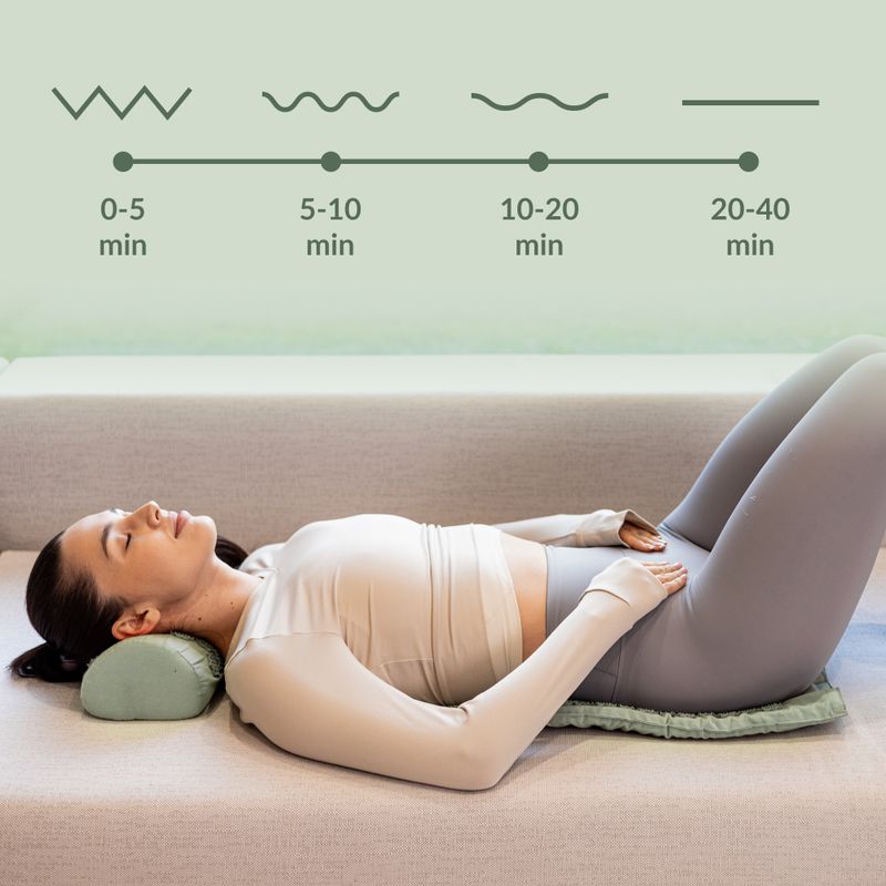 Akupresszúrás matrac XTREXO párnával TXO-B4Z004-GN zöld 11