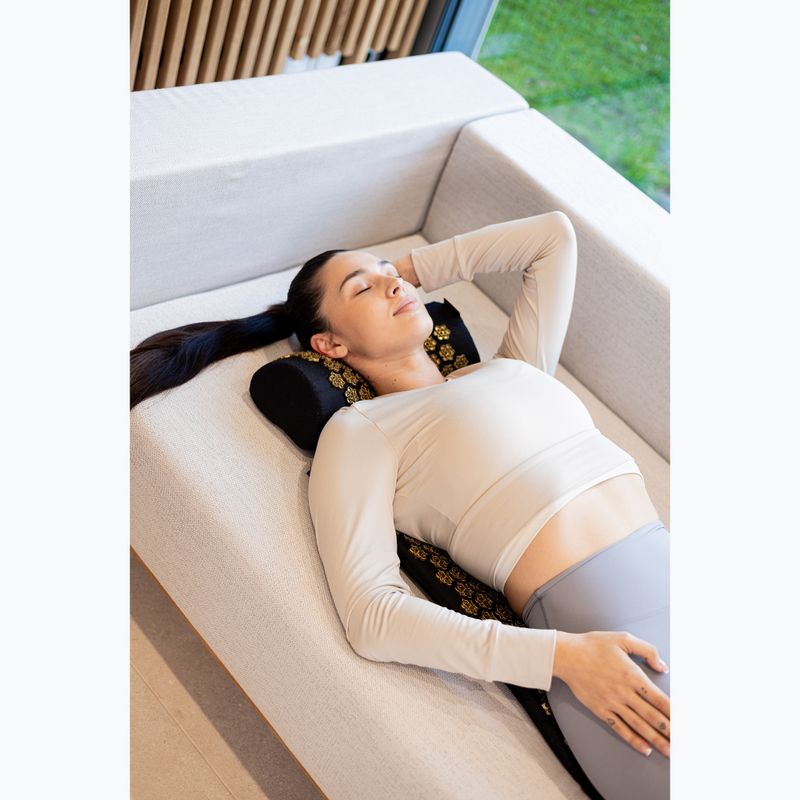 Akupresszúrás matrac XTREXO párnával TXO-B4Z004-BK fekete 4