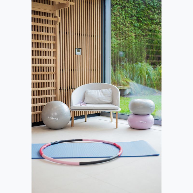 Masszírozó hullahopp karika XTREXO TXO-B4Z035-PK rózsaszín 8