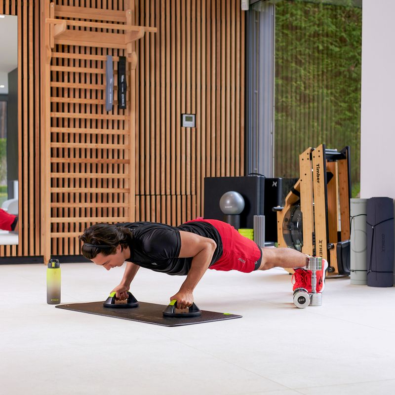 Forgatható fekvőtámasz fogantyú XTREXO TXO-B4Z042-GN zöld 5