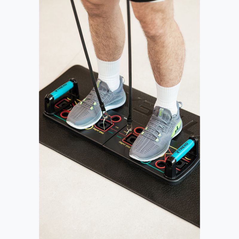 Multifunkciós platform fogókkal és expanderrel XTREXO összehajtható TXO-B4Z045-BK fekete 10