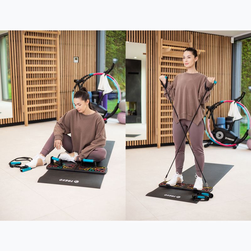 Multifunkciós platform fogókkal és expanderrel XTREXO összehajtható TXO-B4Z045-BK fekete 7