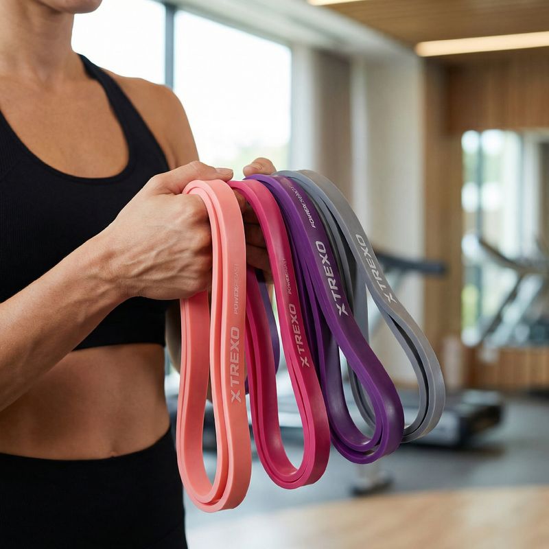 Gumiszalag készlet XTREXO TXO-B4Z046-ALL színes 3