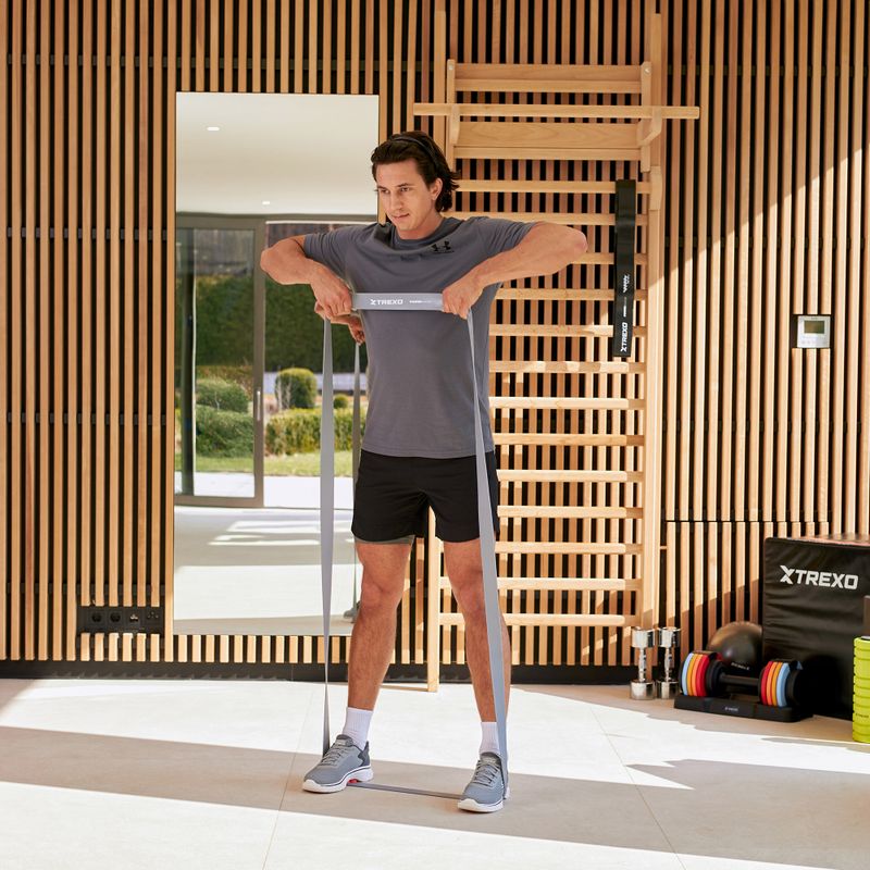 Rehabilitációs szalag XTREXO TXO-B4Z071-GY 9-11 kg szürke 6