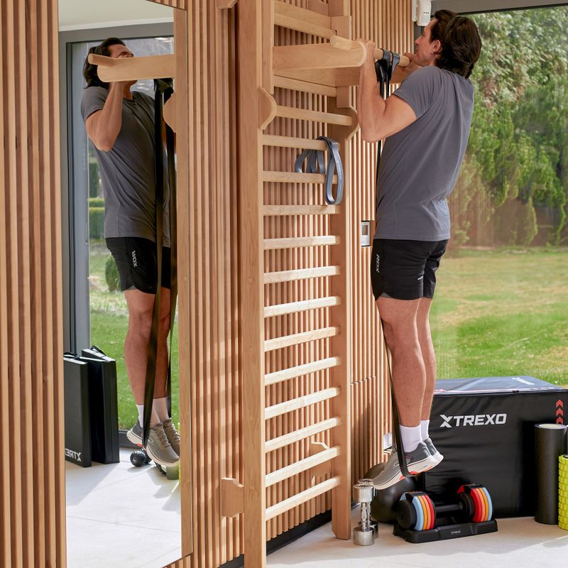 Rehabilitációs szalag XTREXO TXO-B4Z072-BK 12-15 kg fekete 7