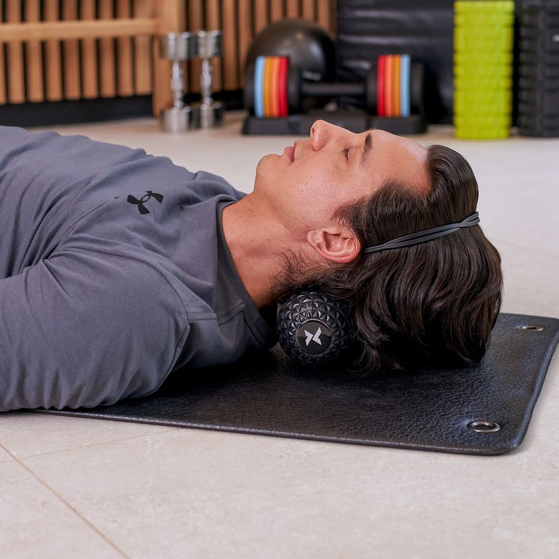 Dupla masszázslabda XTREXO TXO-B4Z075-BK fekete 4