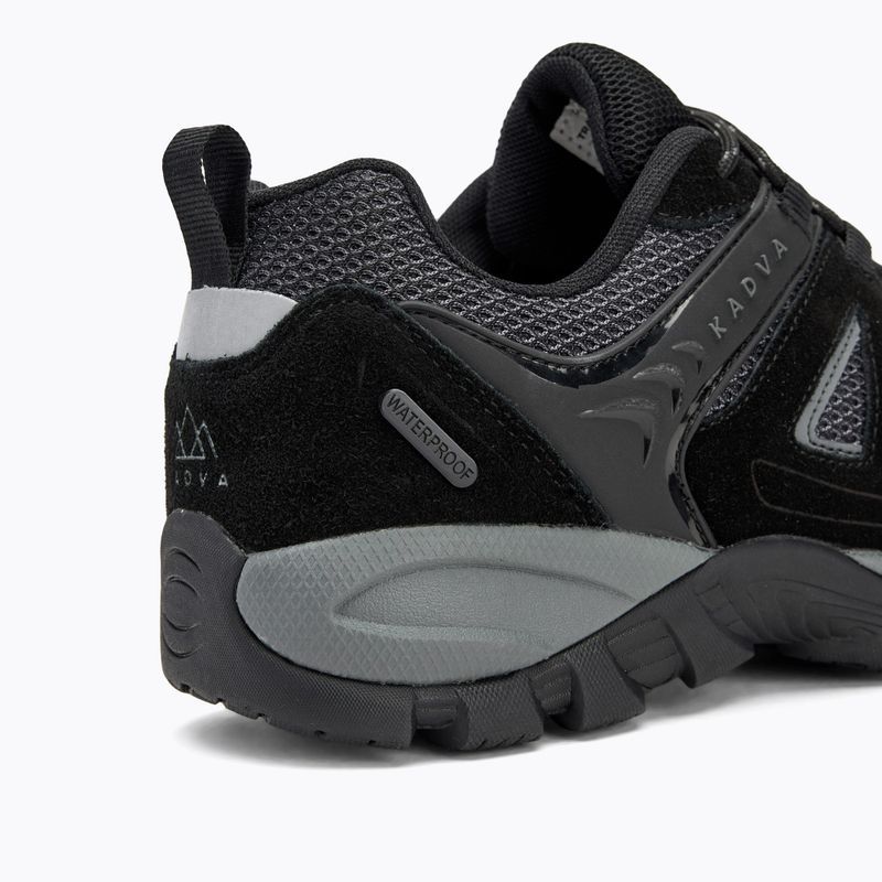 Férfi túracipő KADVA Traver Low WaterProof fekete 10