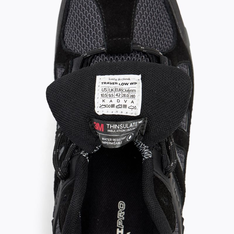 Férfi túracipő KADVA Traver Low WaterProof fekete 12