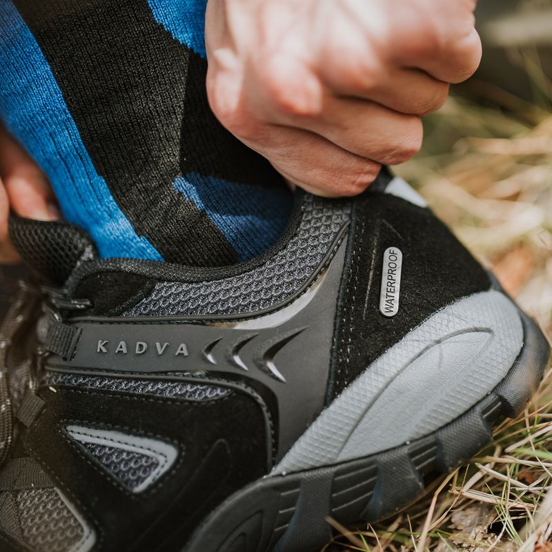 Férfi túracipő KADVA Traver Low WaterProof fekete 15
