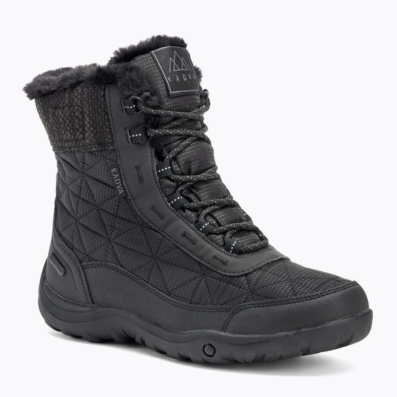 Női hócsizma KADVA Rava Mid WaterProof 3M Thinsulate fekete