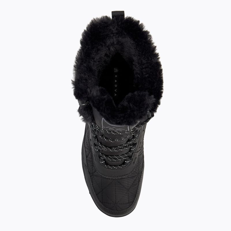 Női hócsizma KADVA Rava Mid WaterProof 3M Thinsulate fekete 7
