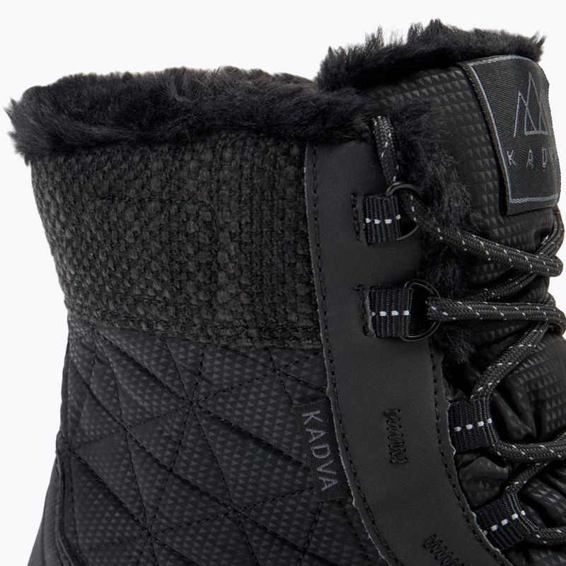 Női hócsizma KADVA Rava Mid WaterProof 3M Thinsulate fekete 11