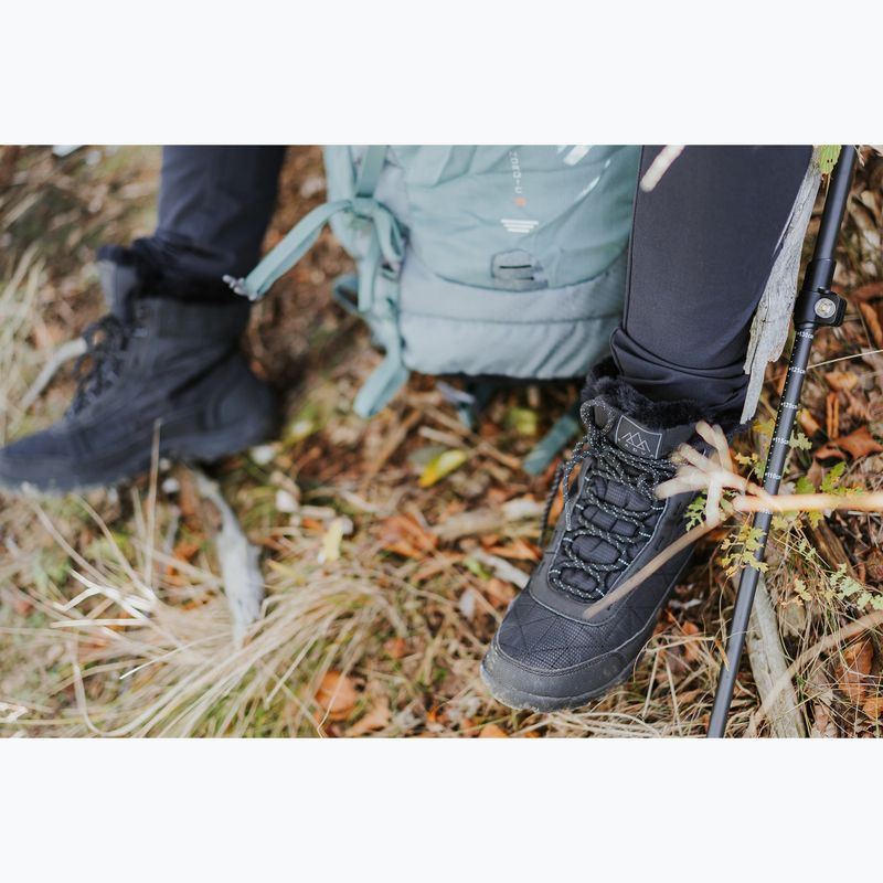 Női hócsizma KADVA Rava Mid WaterProof 3M Thinsulate fekete 14