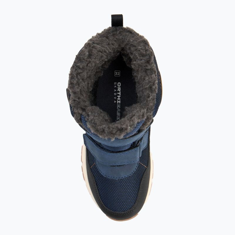 Gyermek hócipő KADVA Nevad WaterProof Jrb 3M Thinsulate sötétkék 6
