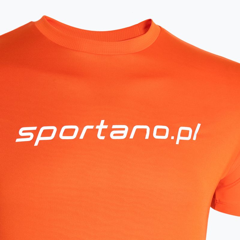 SPORTANO Active Férfi futópóló narancssárga 3