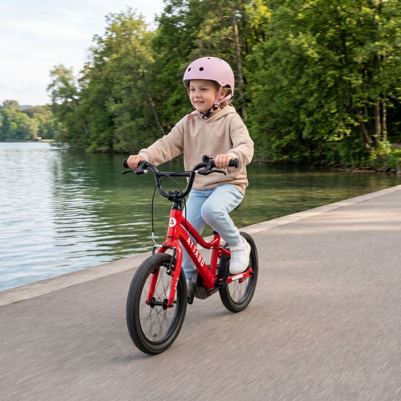 ATTABO EASE 16" gyermek kerékpár, piros 5