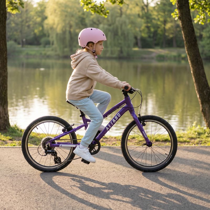ATTABO EASE 20" gyermek kerékpár, lila 7
