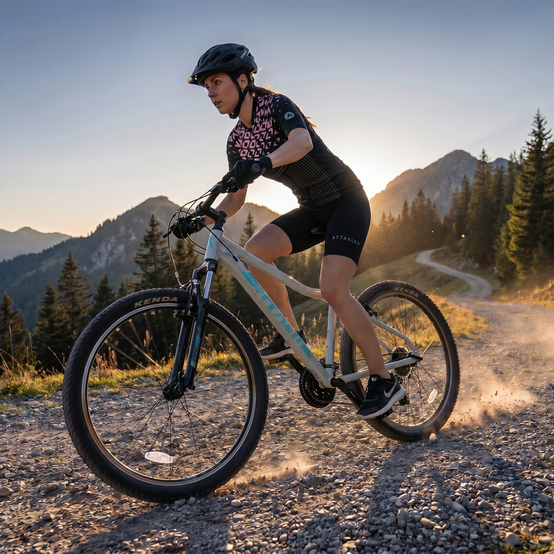 Női mountain bike ATTABO ALPE 1.0 17" szürke 6