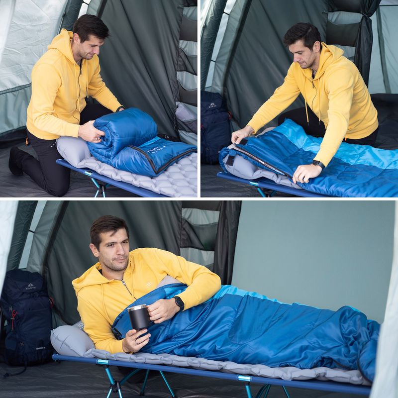 KADVA Dorma R hálózsák jobb kék 5