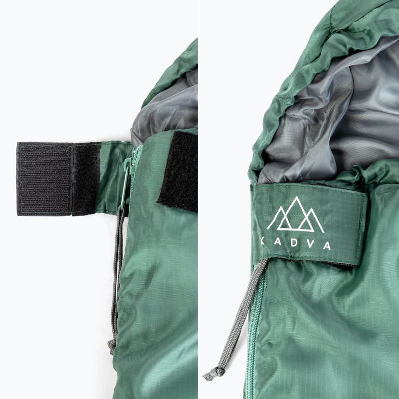 KADVA Mumio R hálózsák jobbra zöld 9