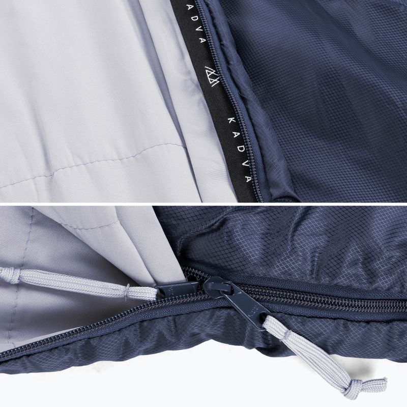 KADVA Light 600 R hálózsák jobbra tengerészkék 8