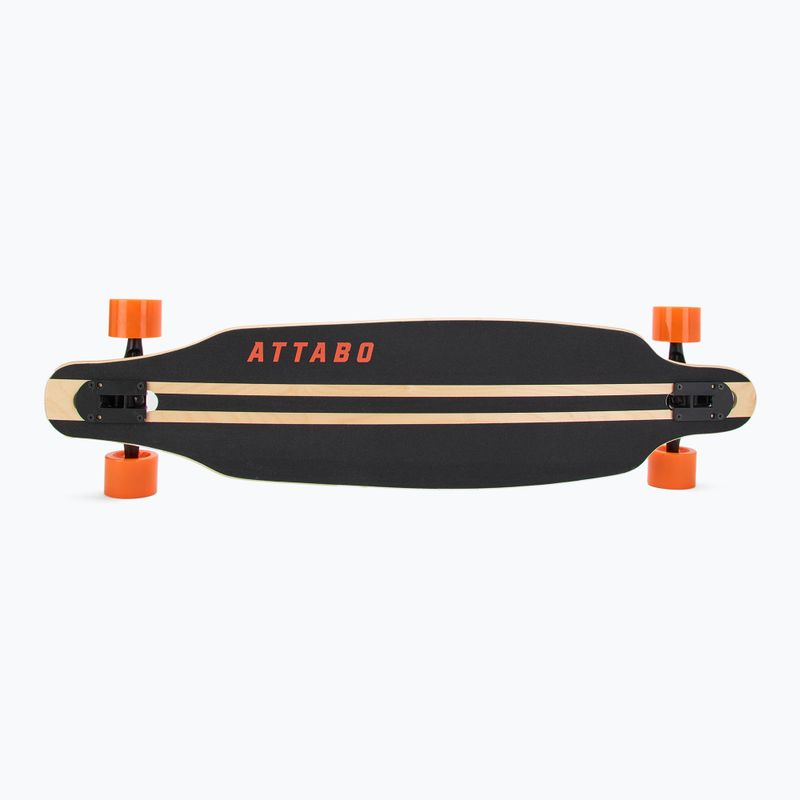 Longboard gördeszka ATTABO Flowrider fekete 5