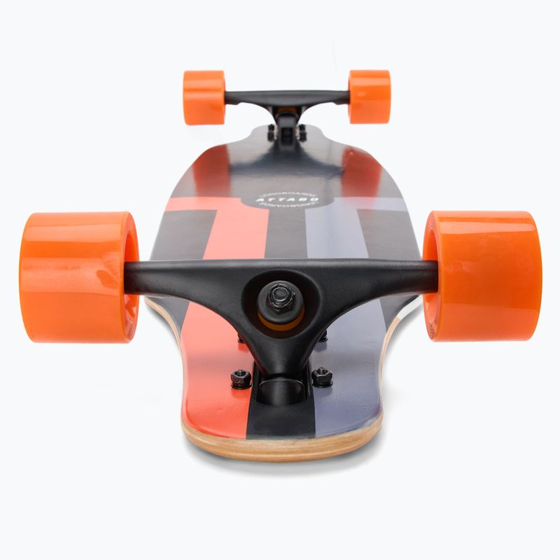 Longboard gördeszka ATTABO Flowrider fekete 6