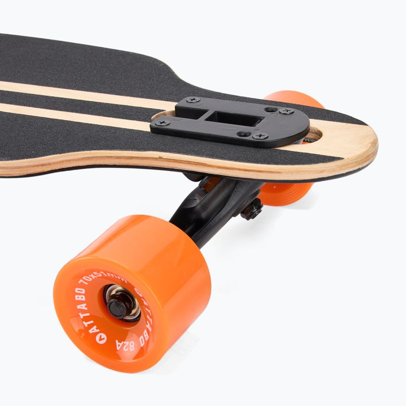 Longboard gördeszka ATTABO Flowrider fekete 7