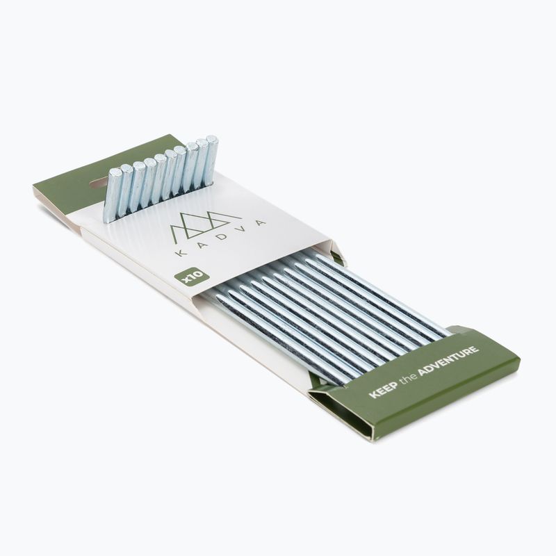 KADVA Herring sátorcövek 10 db ezüst 2