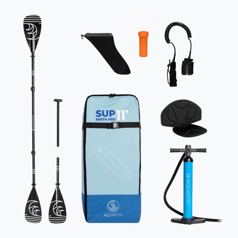 Deszka SUP AQUASTIC Perth Pro 11 allround kék 18