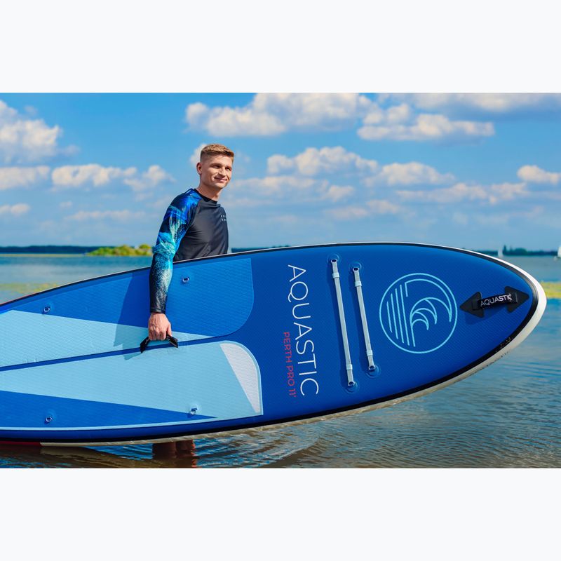 Deszka SUP AQUASTIC Perth Pro 11 allround kék 20
