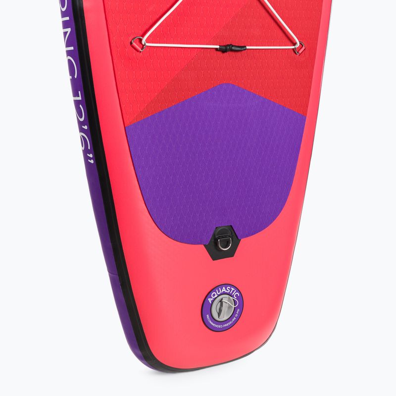 AQUASTIC Touring SUP deszka 12'6" piros AQS-SUP004 9