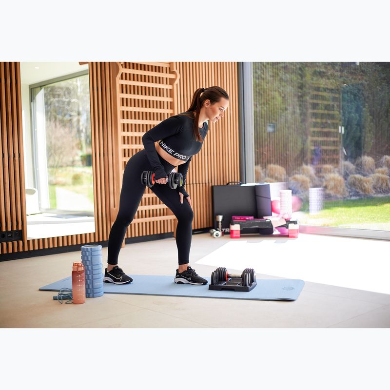 Állítható kézisúlyzó készlet XTREXO 2 x 5,75 kg fekete 8