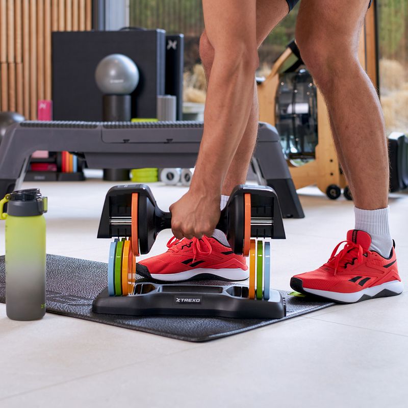 Állítható súlyzó XTREXO 11,5 kg multicolor 11