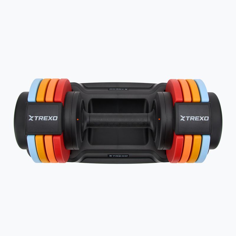 Állítható súlyzó XTREXO 25 kg multicolor 3