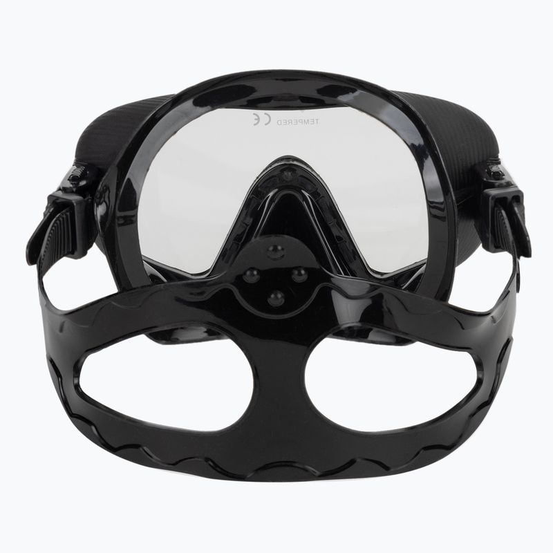 AQUASTIC Cove snorkeling szett maszk + snorkel fekete 5