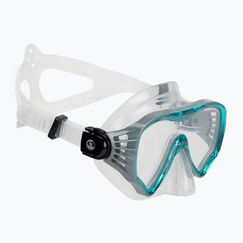 AQUASTIC Jetty snorkeling szett maszk + snorkel kék 2