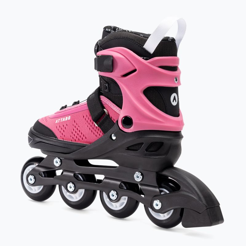 Gyerek görkorcsolya ATTABO adjustable Stormglider 2 pink 3