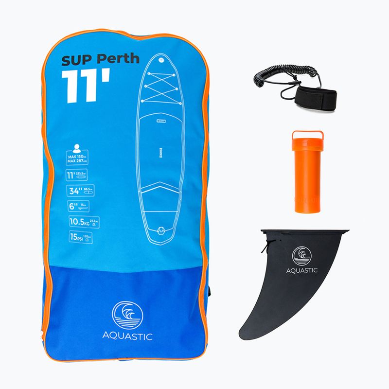 AQUASTIC Perth 11'0" SUP deszka kék AQS-SUP001 16