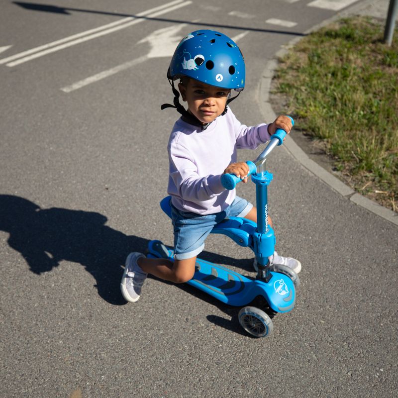 HUMBAKA Mini Y háromkerekű gyermek robogó kék HBK-S6Y 5